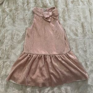 Rose gold party dress